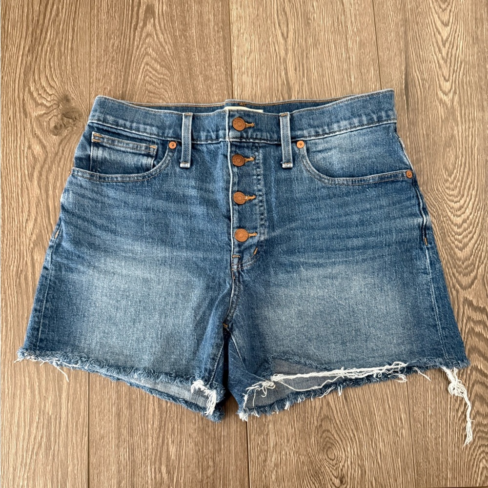 Madewell High-Rise Denim Shorts Size 28